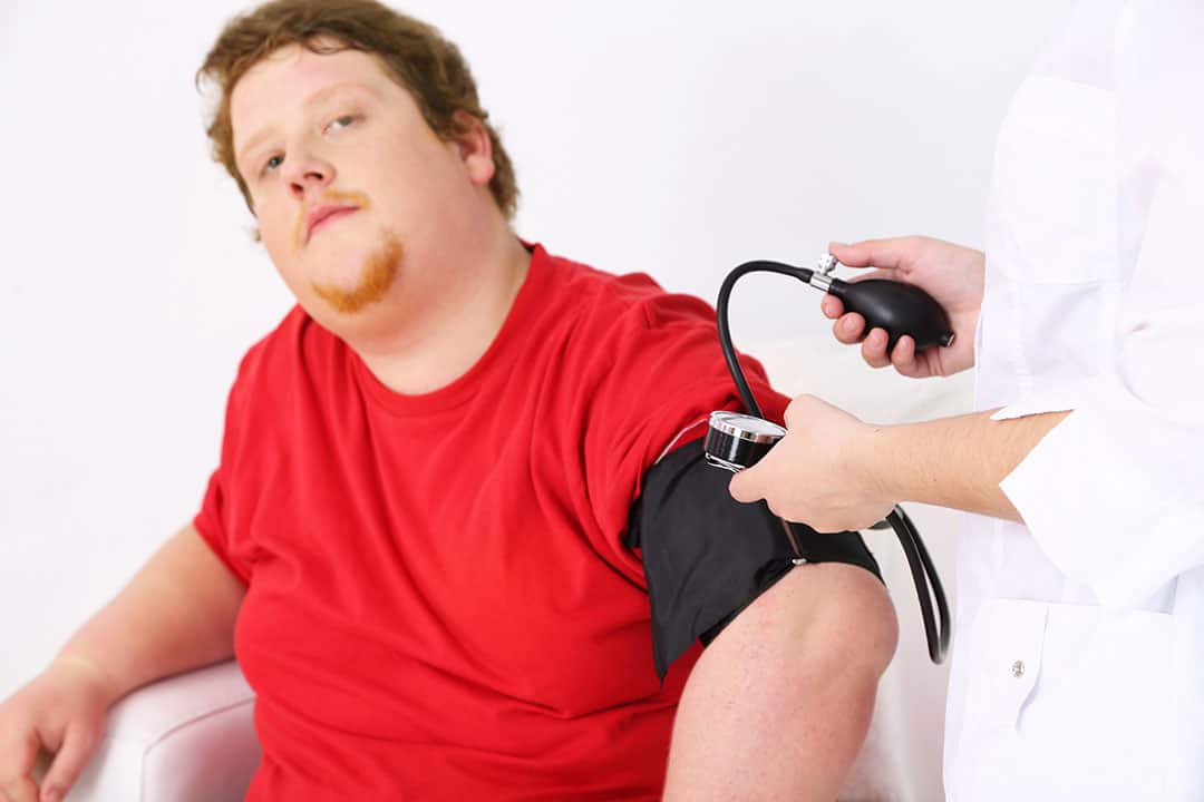 השמנה ולחץ דם גבוה